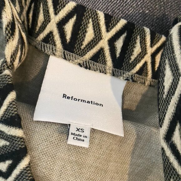 Reformation Birch Knit Top Brown - Size XS - Picture 4 of 4